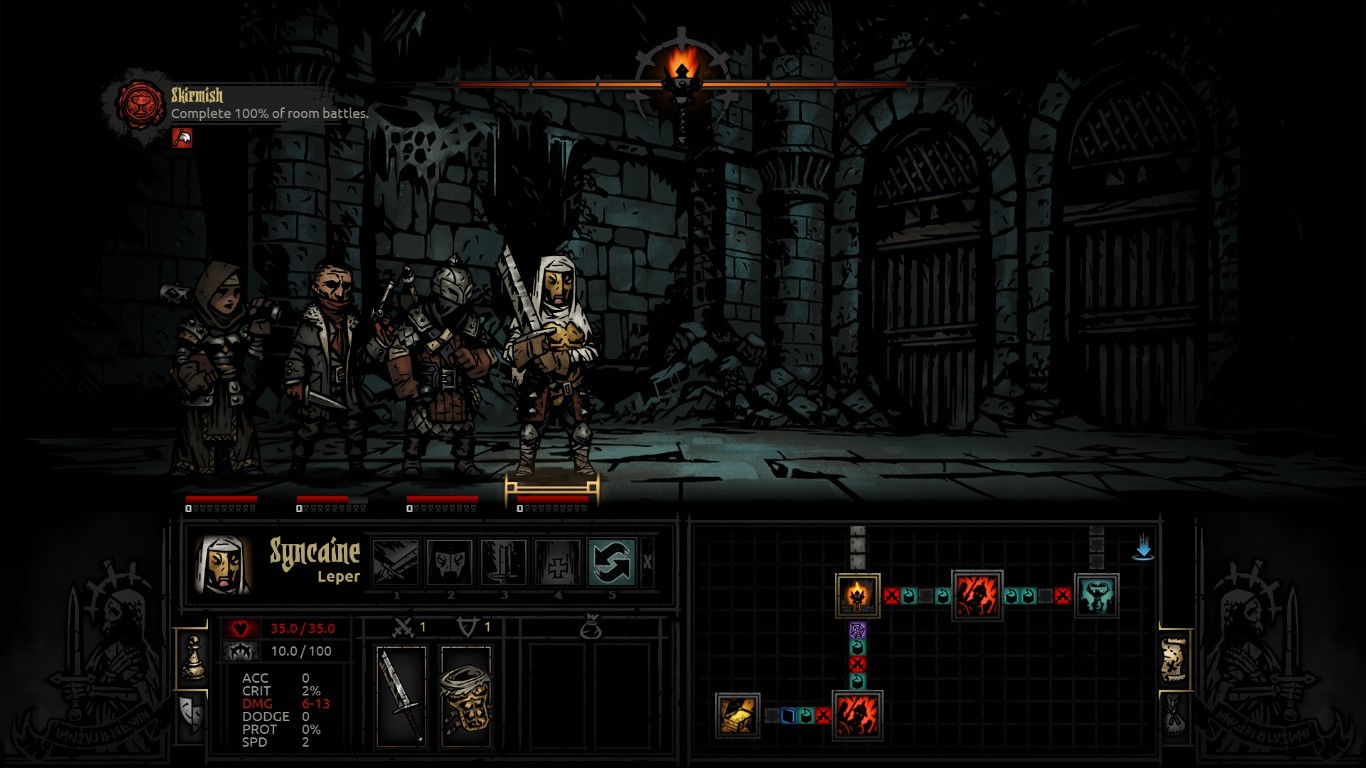 taking level 2 on level 3 quest darkest dungeon